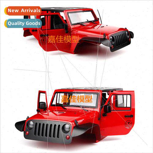 New five-door wrangler car shell SCX10 simulation climber JE