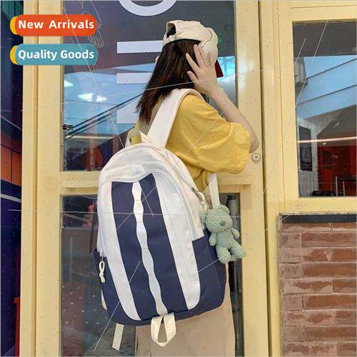 Schoolbag female new Korean backpack large capacy shoulder b