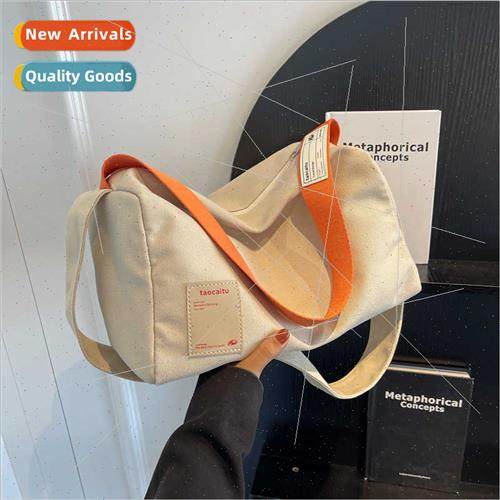 Large Capacy Retro Bags Women 2023 mple Canvas Tote Bags Stu