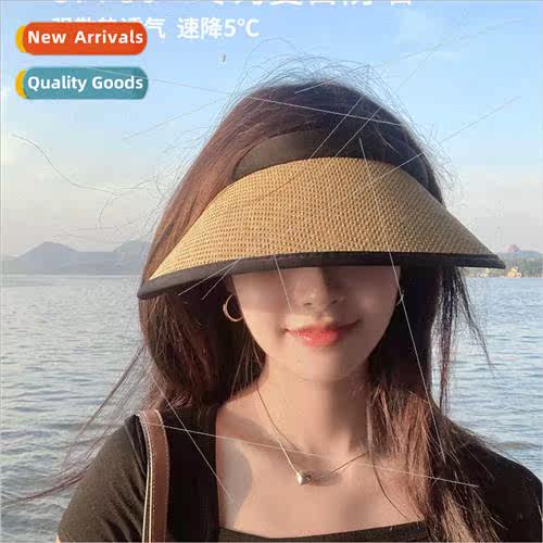 Classmates show face small straw sun hat children summer sun