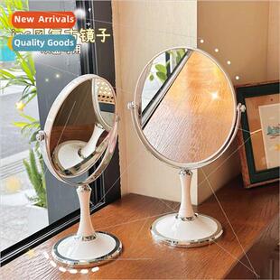 360 degree rotating 6 inch vany mirror princess mirror deskt