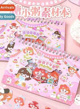 Material book handbook stickers diy set PET waterprodecorati