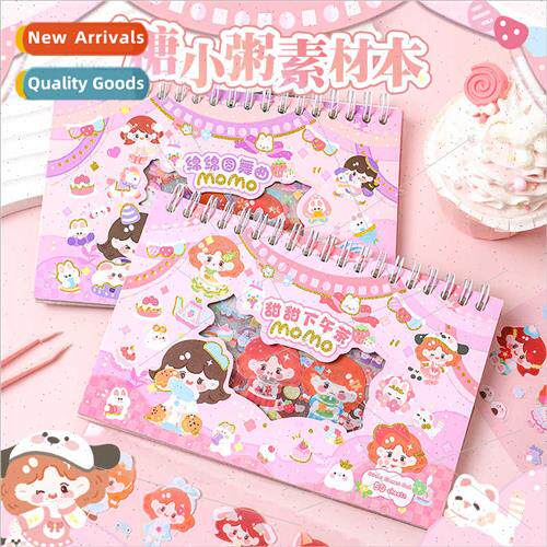 Material book handbook stickers diy set PET waterprodecorati