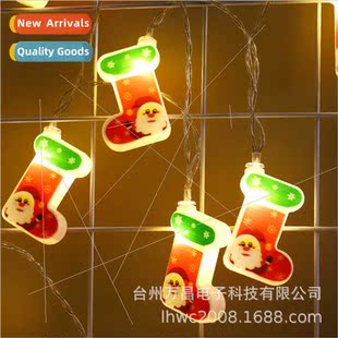 Christmas ghts LED Stocking Decora String Creative