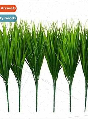 Plastic flowers 7 ks variety spring grass restaurant flower