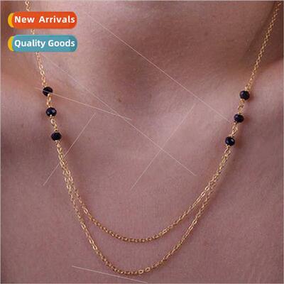 Europe ins niche fashion ladies collarbone chain accessories