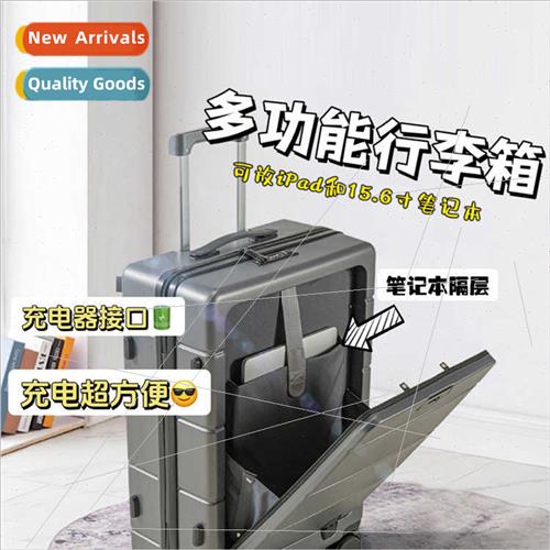 Rechargeable multifunctional front opening sucase female 20