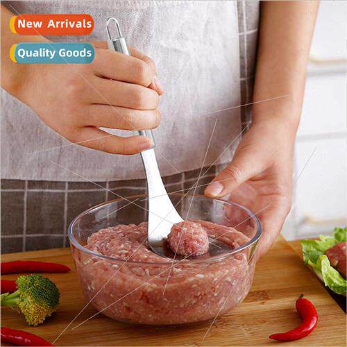 Stainless Steel Meatball Maker Home Kchen Squeeze Fishball M图片
