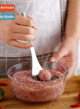 Stainless Steel Meatball Maker Home Kchen Squeeze Fishball M