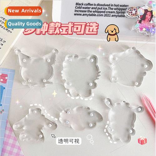 ttle red book magnetic acrylic mini card brick goo card smal