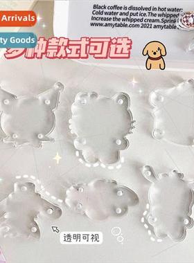 ttle red book magnetic acrylic mini card brick goo card smal