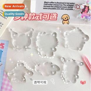 ttle red book magnetic acrylic mini card brick goo card smal