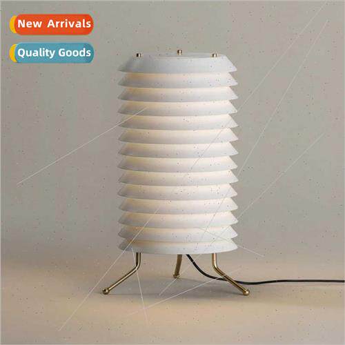 Vintage metal table lamp Scandinavian minimalist wabi-sabi r