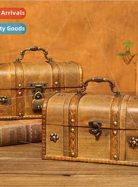 Europe retro organizer storage box home desktop jewelry sund