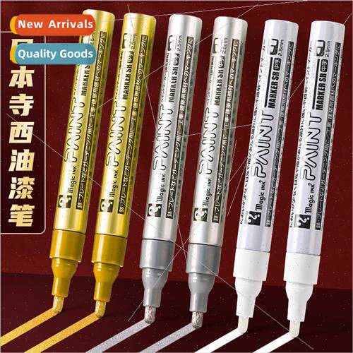 Japan Temple West Paint Pen Gold Whe gnature Wring Oil-based