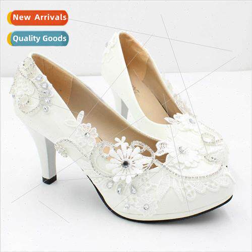 High heel wedding shoes whe lace wedding shoes bride wedding