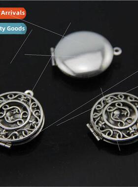 Magic box pendant DIY jewelry accessories hollow symmetrical
