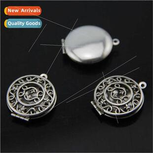 Magic box pendant DIY jewelry accessories hollow symmetrical