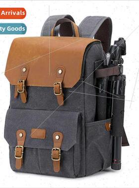 Ca camera bag SLR camera bag dyed wax canvas waterproanti-th