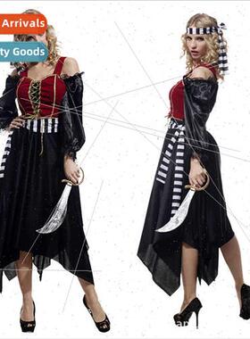 Halloween Masquerade Permance Costume Pirates Caribbean Capt