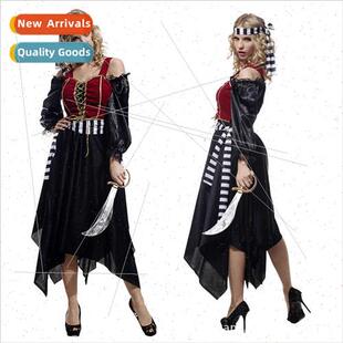 Halloween Masquerade Permance Costume Pirates Caribbean Capt