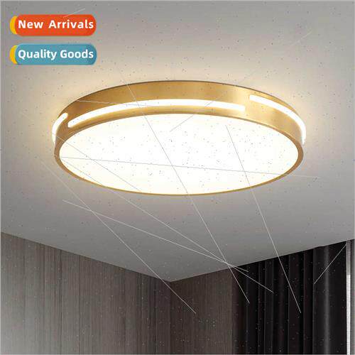 Scandinavian all copper ceiling lamp bedroom light balcony a