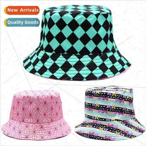 Anime new ghost destroyed edge hat female Korean fisherman h