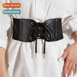 belt female sub tie dress rope coat Europe decorative