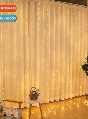 Copper wire curtain lights 3*3 meters 300 head decorative li