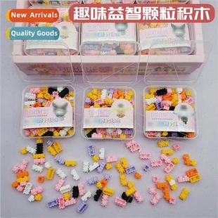 24 into diy small particles hundred change assembled blocks