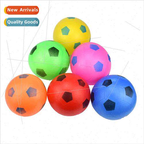 Plastic multi-color children inflatable small soccer toys sm