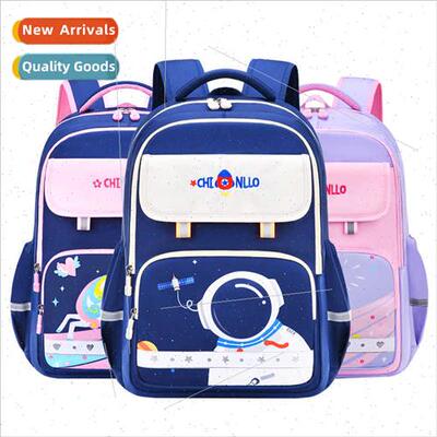 chinllo new schoolbag 1-3-6 grades astronaut reduced load sp