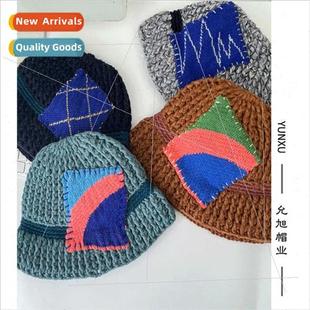 circumference female Korea head winter big patch ins cloth