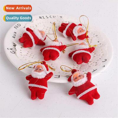Christmas e pendant doll doll decorations 4.5cm plastic Sant