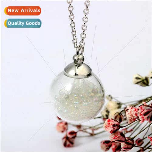 Creative Colorful Bubble Glass Ball Pendant INS Personalized