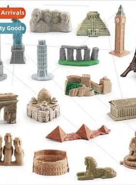 World Archecture Model Temple Heaven Buddha Great Wall Colos