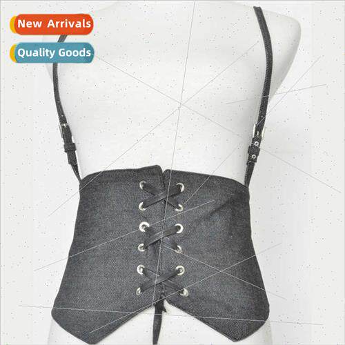 Popular fashion women sling cowboy wide waistband Europe lad