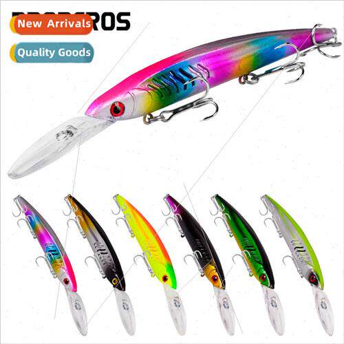 15.2cm Floating Road Runner Plastic Hard Ba Freshwater Bass