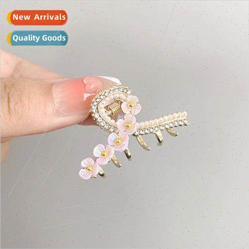 Exquise Premium Feeling Flower Grab Clip Small Female new de