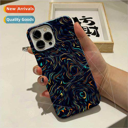 Starry terature Phone Case Apple 15 Feline Case 14 Promax Oi