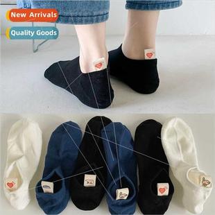 thin short Japanese Women color summer solid bla socks