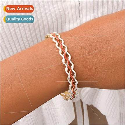 Europe women classic atmosphere stainless steel drip oil hol