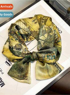 lk scarf women mulberry silk silk neckerchief spring fall th