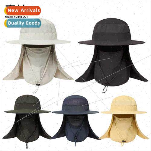 Outdoor new summer quick-drying cap sunscreen sun hat UV mou