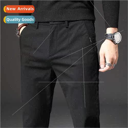 2023 casual pants fall men Korean  Slim straight pants youth