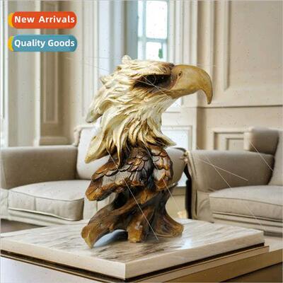 American imation eagle root sculpture ornaments animal head