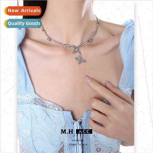Handmade Wire Wrap Butterfly Necklace Women Spice Girls Prem