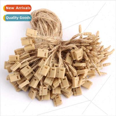 Hemp rope hanging grain DIY handmade twine tag rope clothing