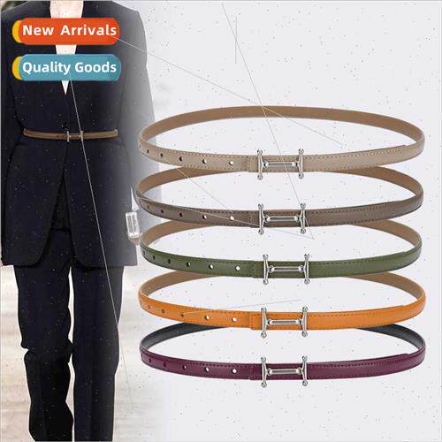 Women belt fashion wild summer jeans decorative thin belt le