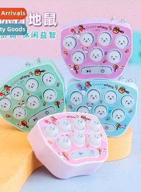 Pocket mini gopher game machine parent-child interactive edu